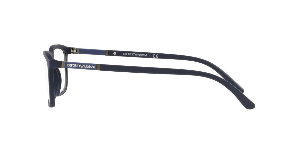 Emporio Armani 0EA4160 Sunglass Blue Male Full Shell Sunglass — Blue frame — view 6