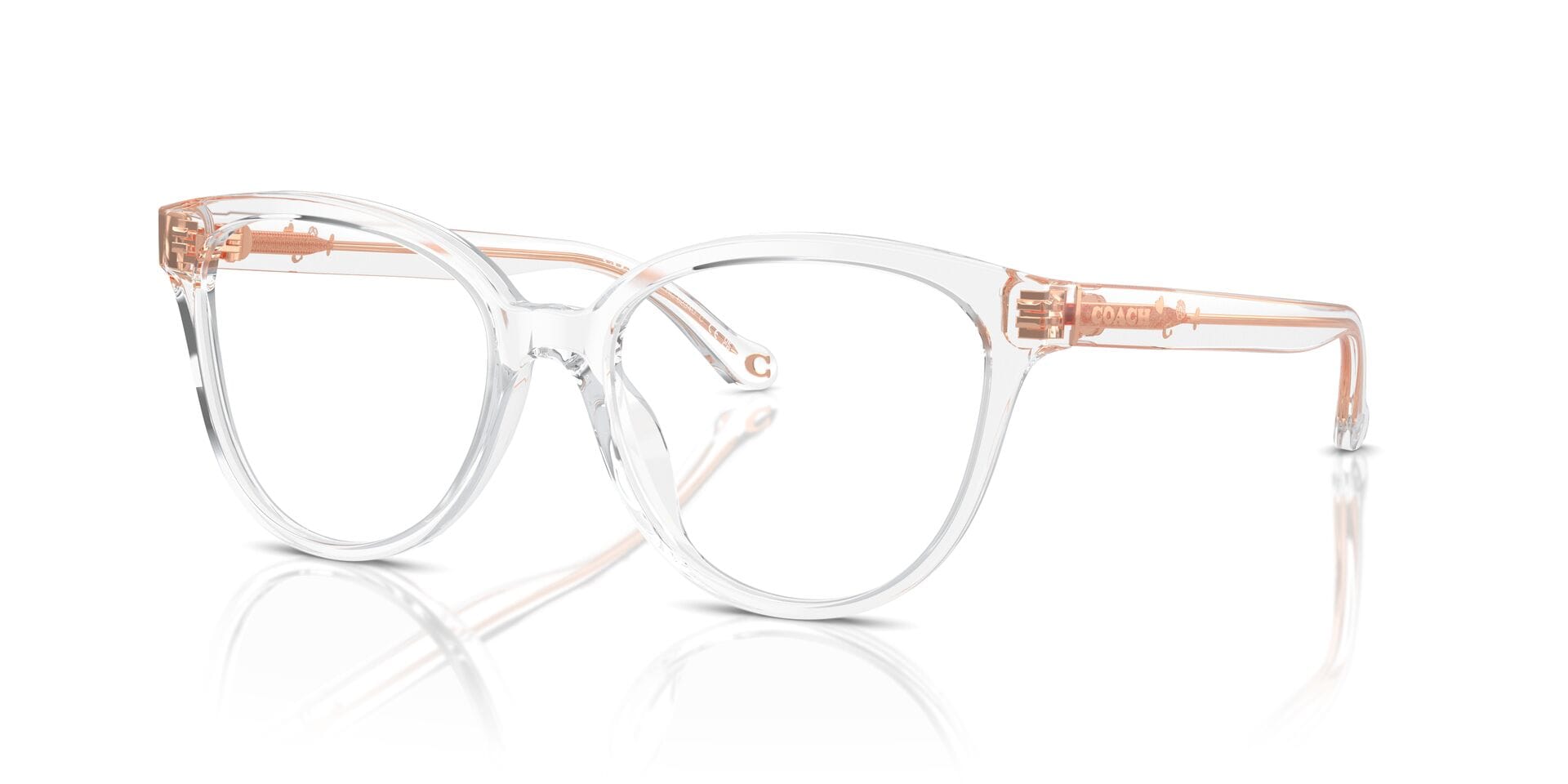 Coach 0HC6234U Frame Transparent Female Full - Frame — Transparent frame — view 1