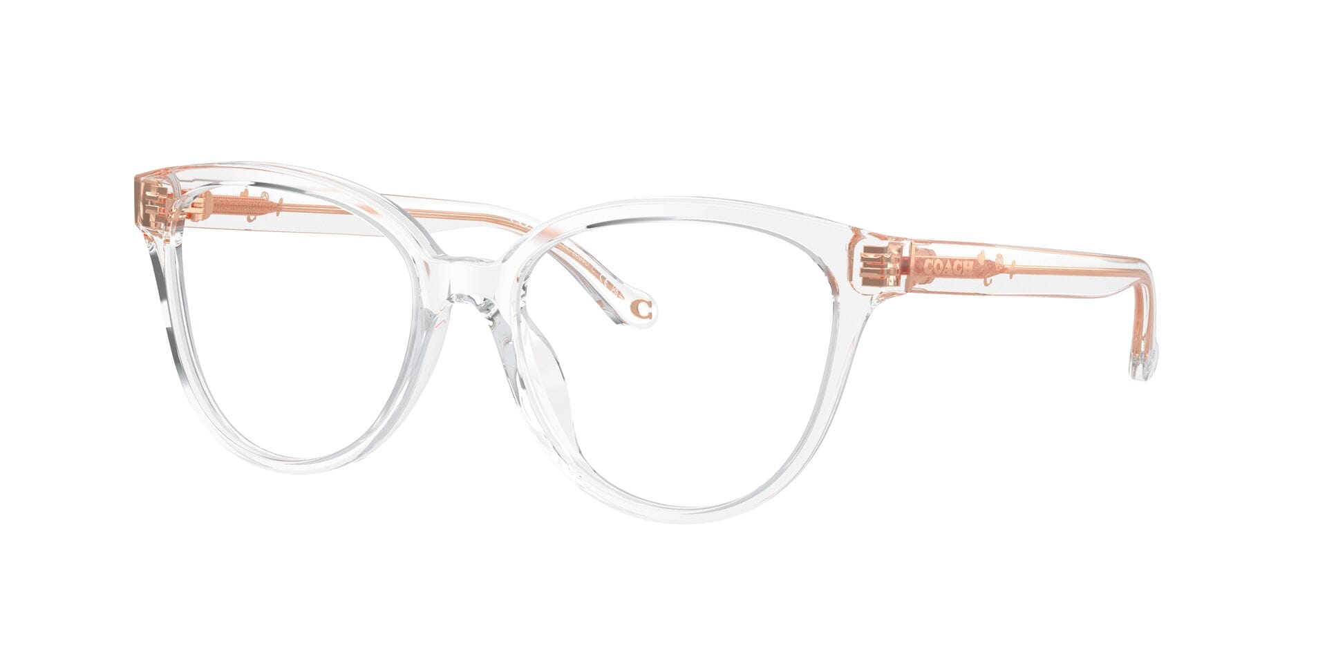 Coach 0HC6234U Frame Transparent Female Full - Frame — Transparent frame — view 3