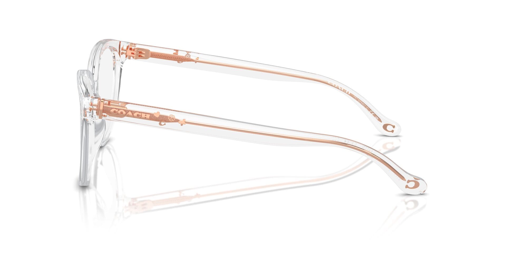 Coach 0HC6234U Frame Transparent Female Full - Frame — Transparent frame — view 5