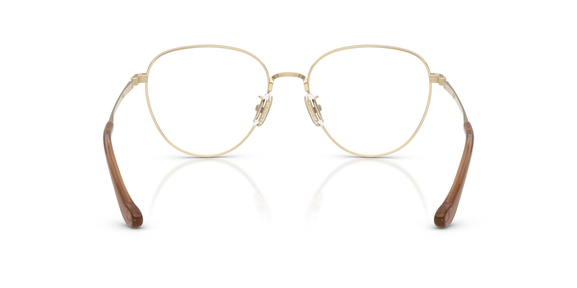 Coach 0HC5192 Frame Light Gold Female Full Metal Frame — Light Gold frame — view 2