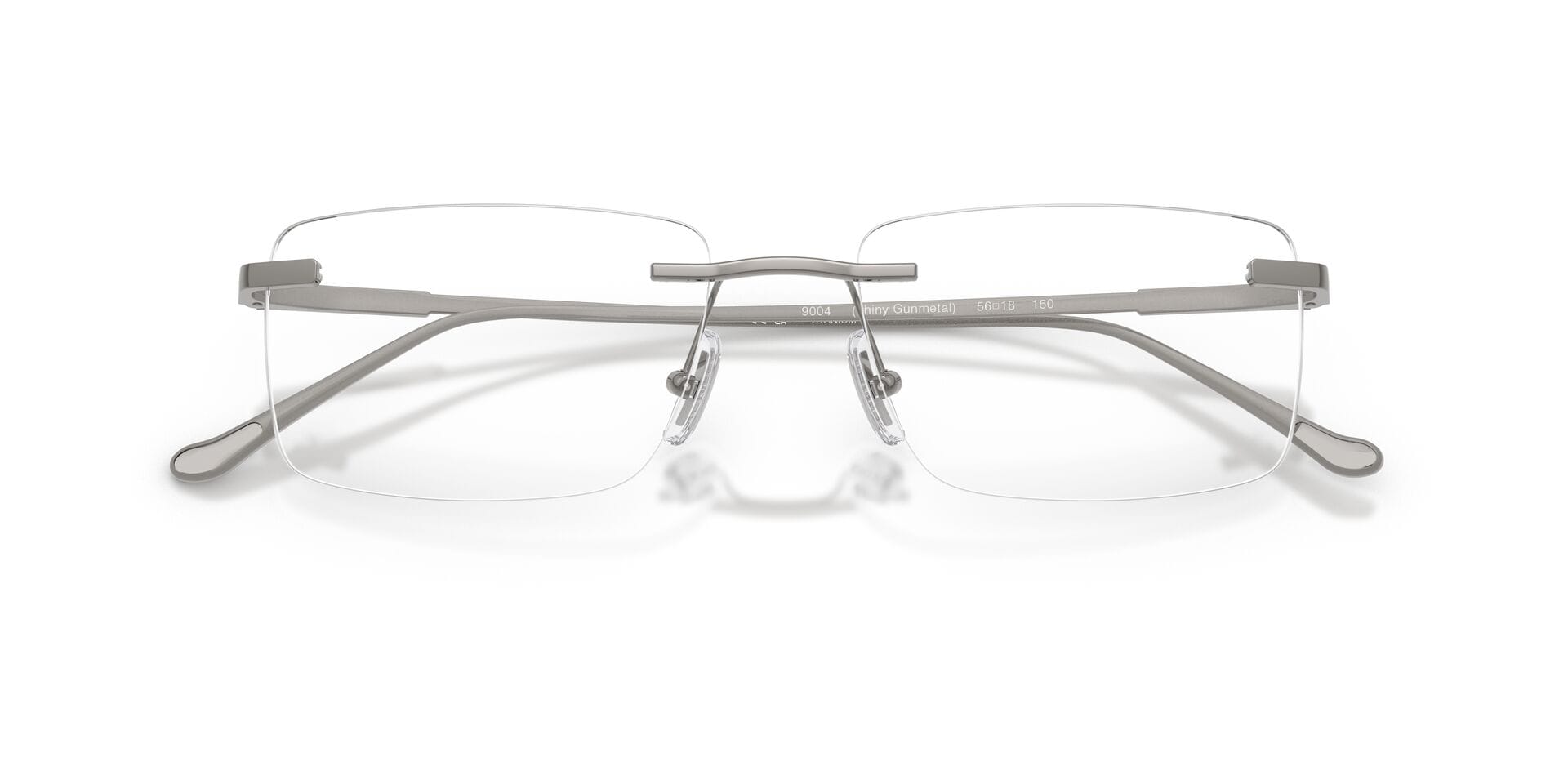 Coach 0HC5196TD Frame Gun Metal Male RimLess Titanium Frame — Gun Metal frame — view 7