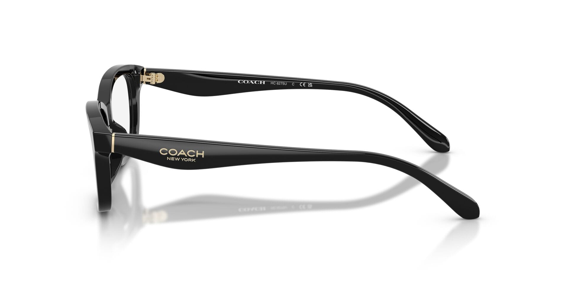 Coach 0HC6275U Frame Black Female Full Shell Frame — Black frame — view 5
