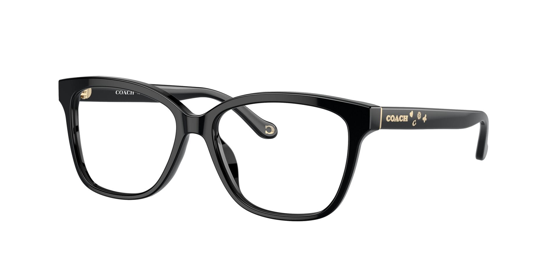 Coach 0HC6242-U Frame Black Female Full Shell Frame — Black frame — view 5