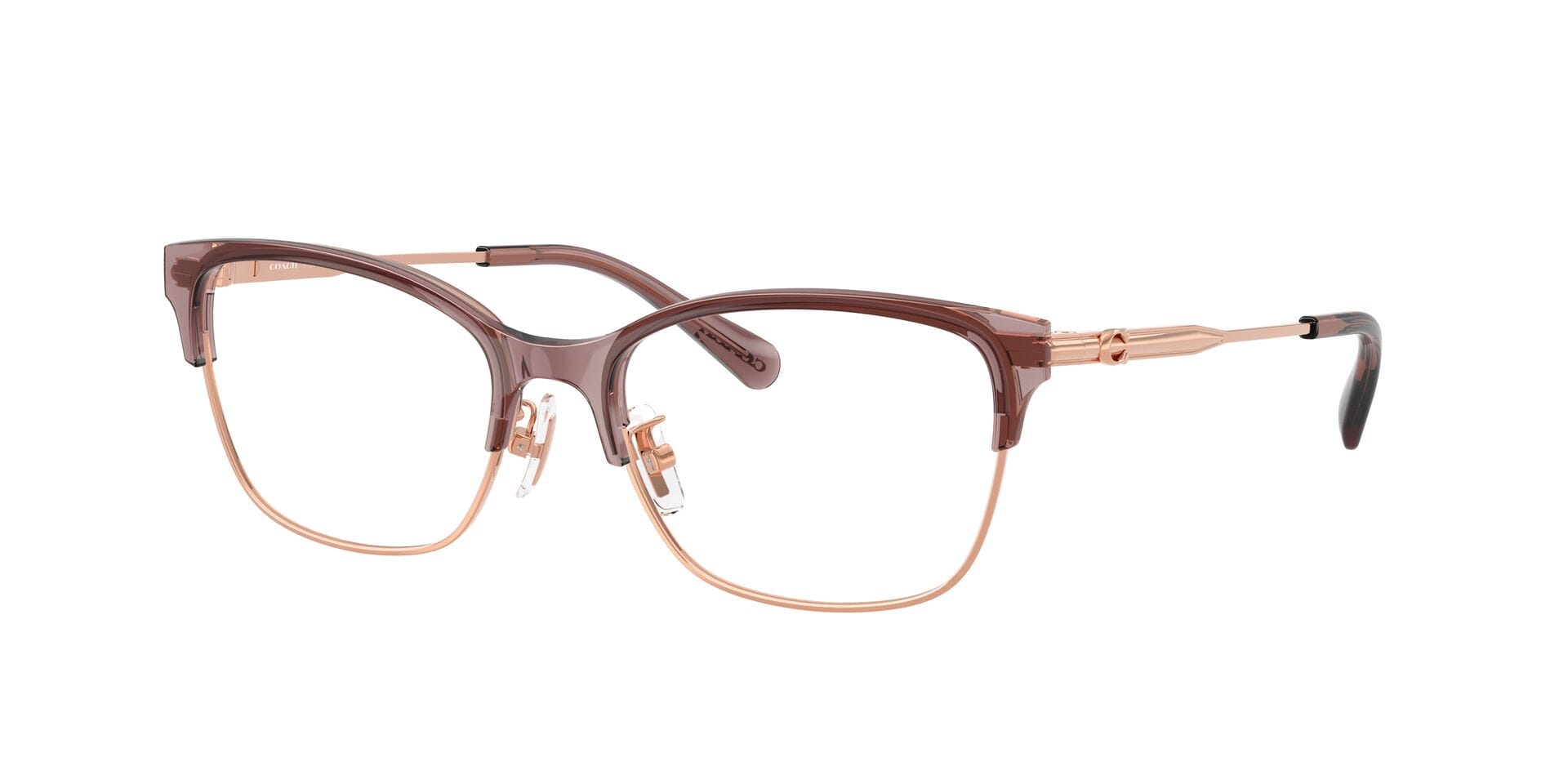 Coach 0HC5184 Frame Rose Gold Female Metal Metal Frame — Rose Gold frame — view 3