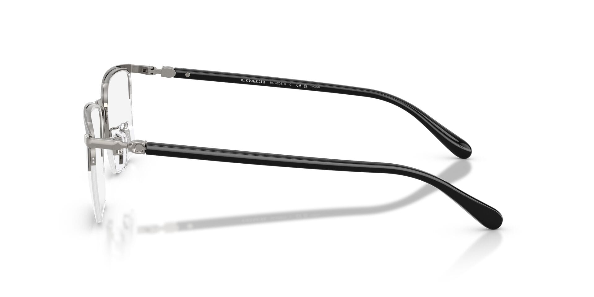 HC 5208TD 9003 TITANIUM Frame — Black frame — view 5