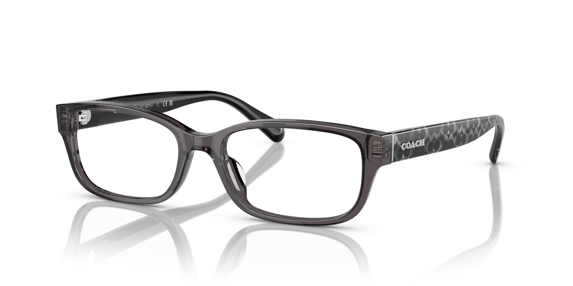 HC 6221U 5785 Frame — Transparent Grey frame — view 1