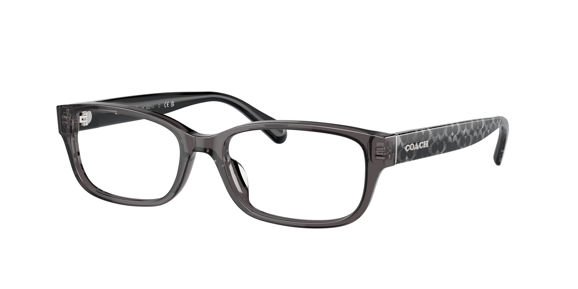 HC 6221U 5785 Frame — Transparent Grey frame — view 3
