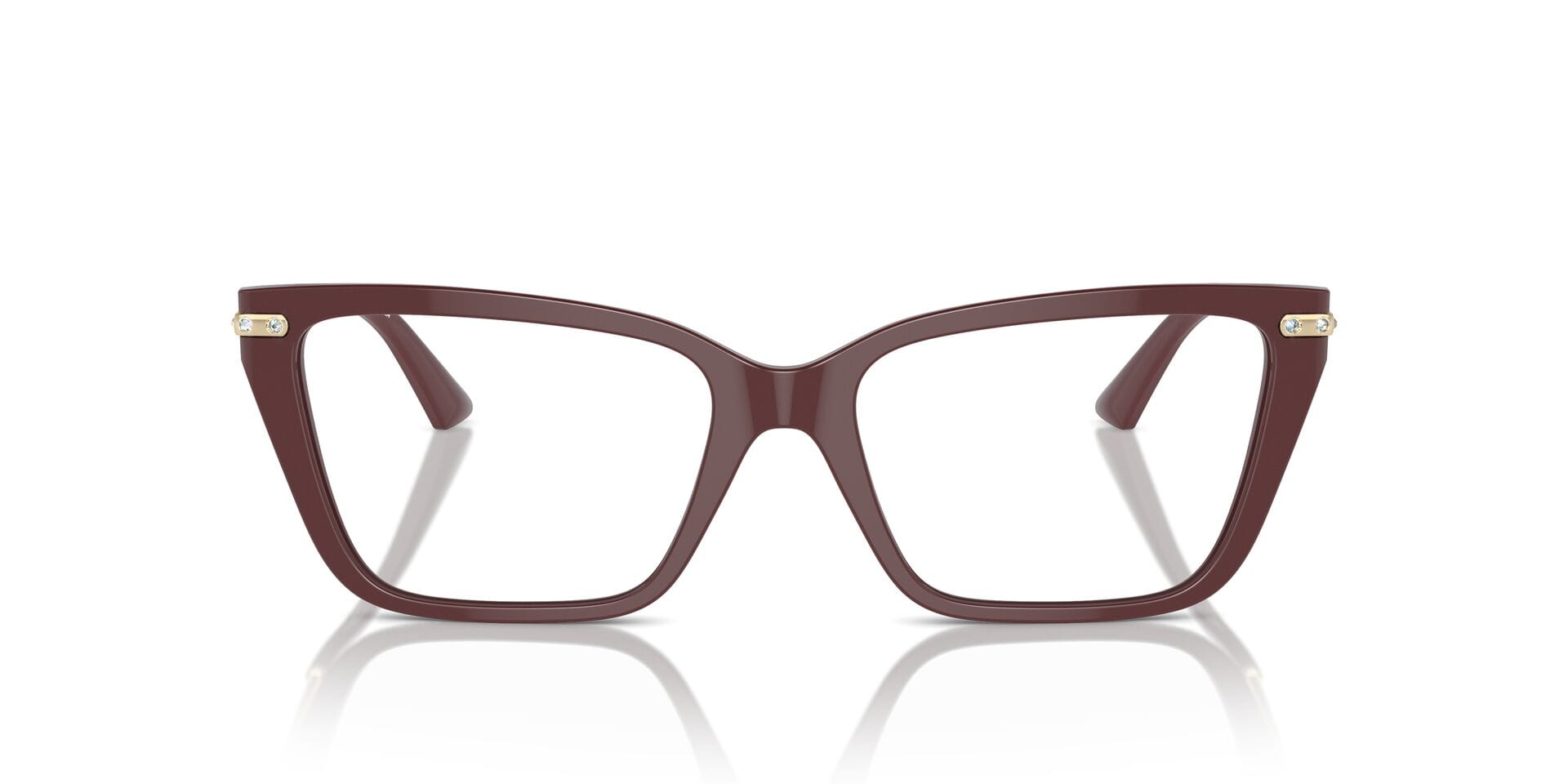 Jimmy Choo 0JC3002B Frame Red Female Full Metal Frame — Red frame — view 4