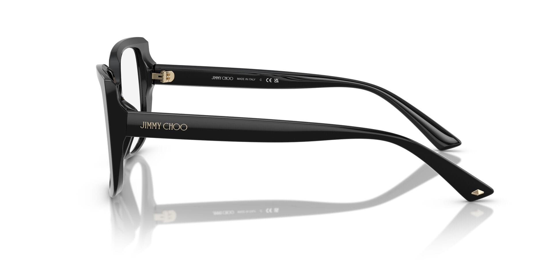 Jimmy Choo 0JC3024U Frame Black Female Full Shell Frame — Black frame — view 5