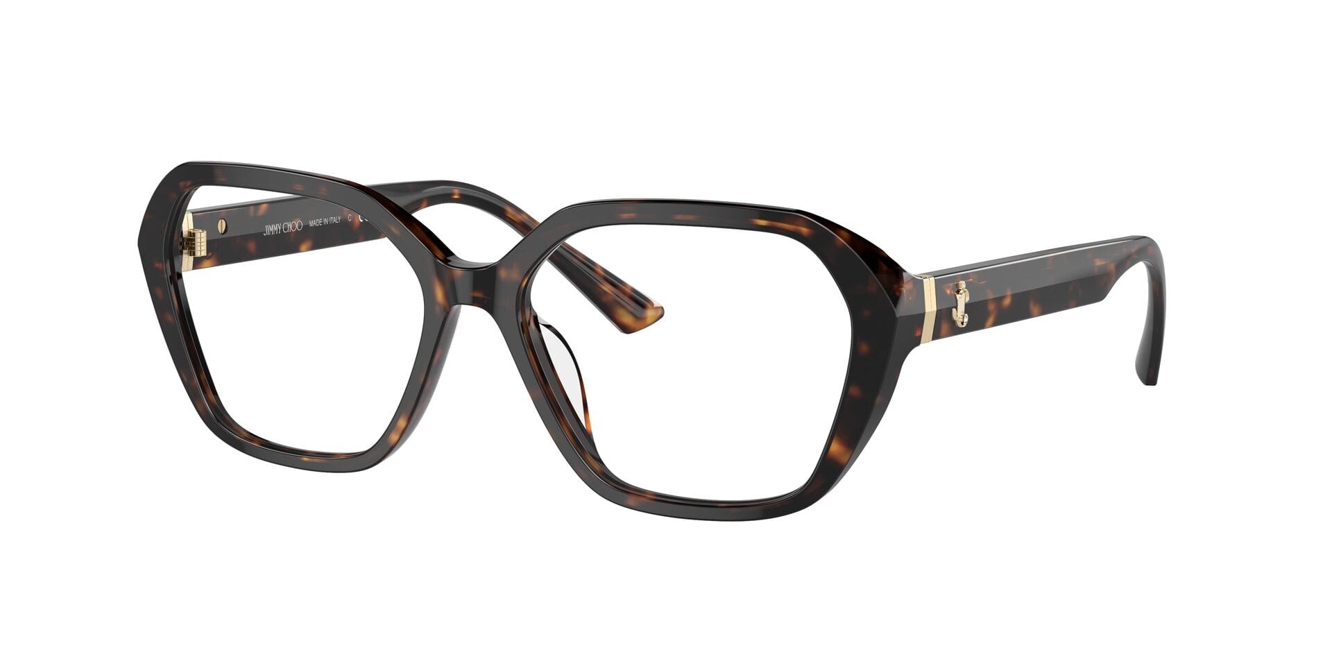 Jimmy Choo 0JC3013U Frame Havana Female Full Shell Frame — Havana frame — view 3