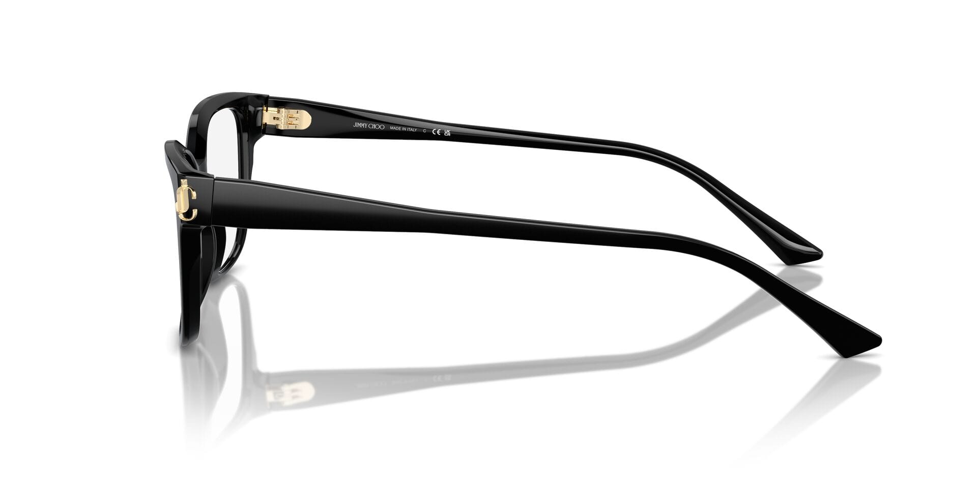 Jimmy Choo 0JC3012 Frame Black Female Full Shell Frame — Black frame — view 5