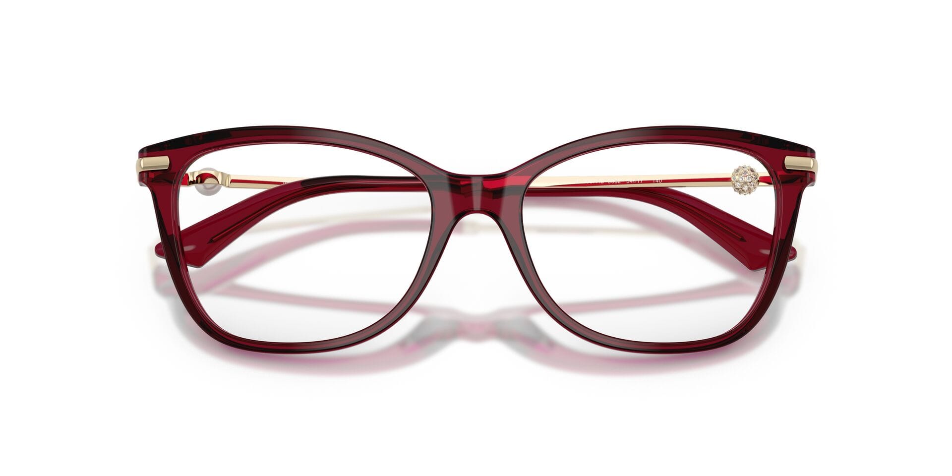 JC 3007HB 5062 0JC3007HB Frame Transparent Red Female Full M Frame — Transparent Red frame — view 7
