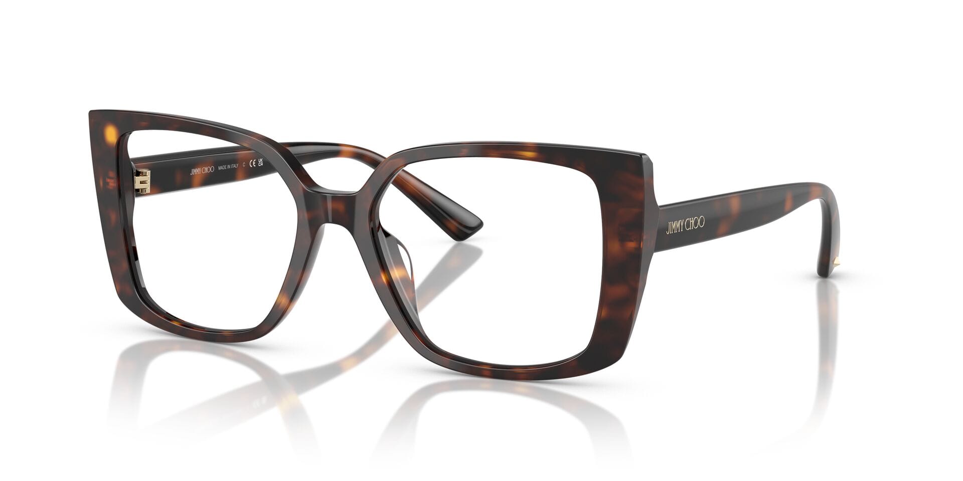 Jimmy Choo 0JC3024U Frame Brown Female Full - Frame — Brown frame — view 1