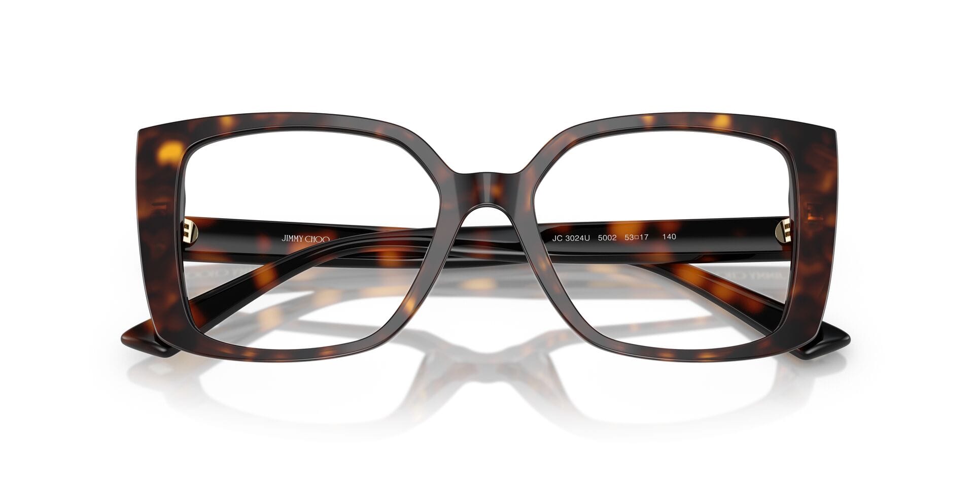 Jimmy Choo 0JC3024U Frame Brown Female Full - Frame — Brown frame — view 7