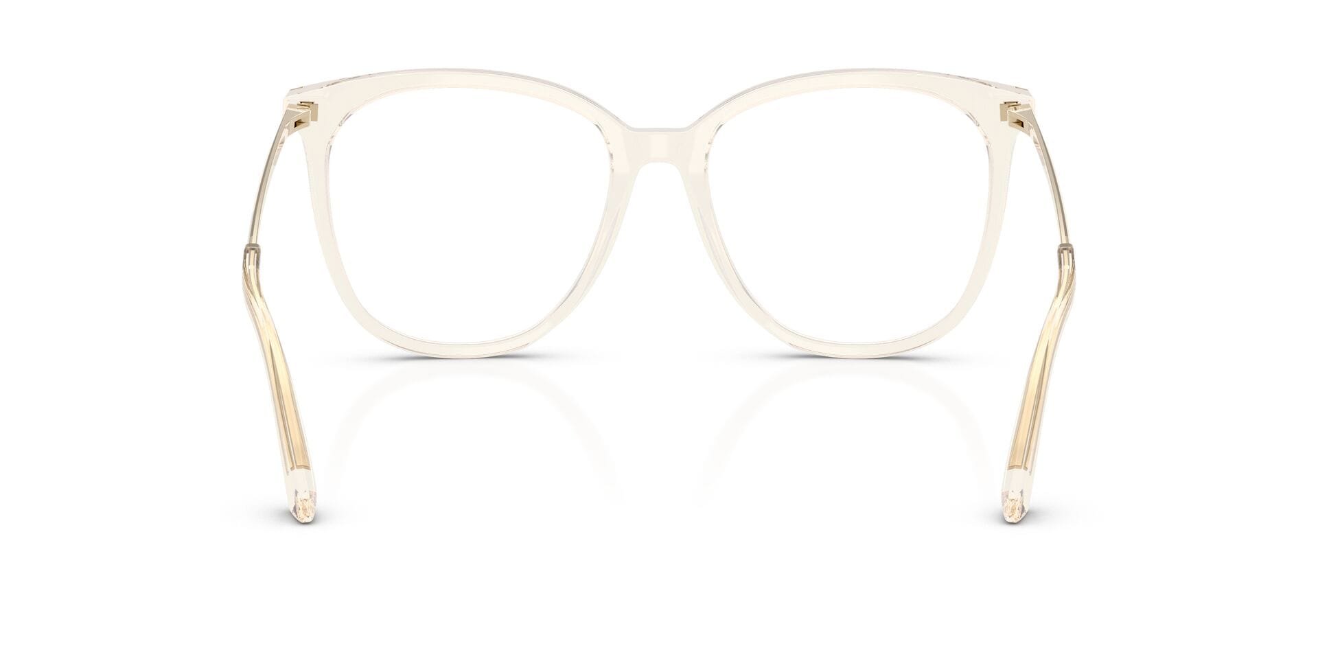 Jimmy Choo 0JC3060 Frame Beige Female Shell Metal Frame — Beige frame — view 2