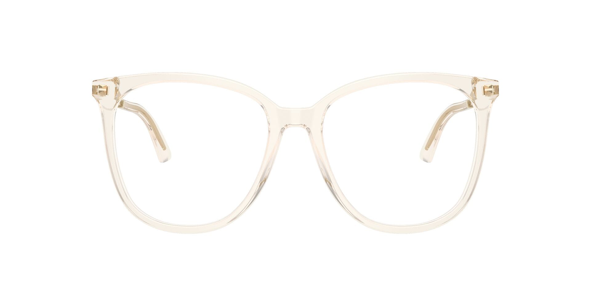Jimmy Choo 0JC3060 Frame Beige Female Shell Metal Frame — Beige frame — view 6