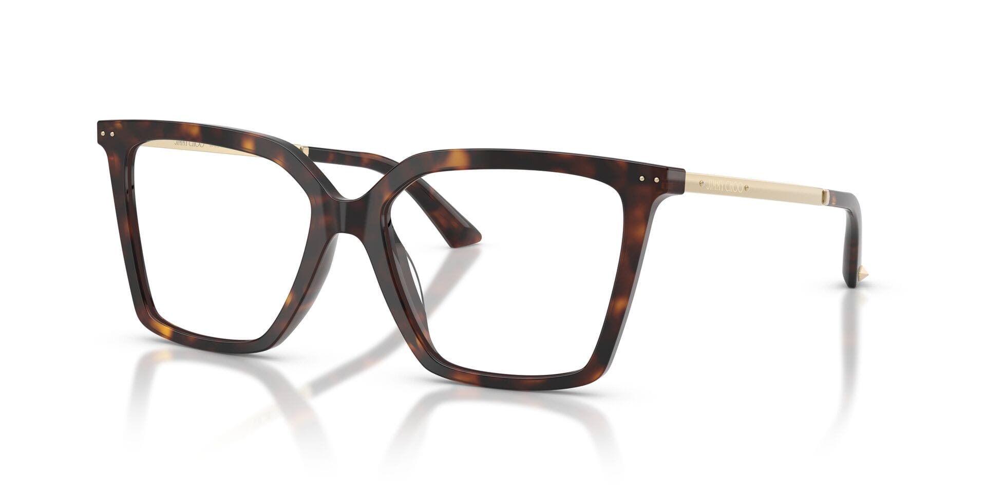 Jimmy Choo 0JC3054U Frame Havana Female Shell Metal Frame — Havana frame — view 1