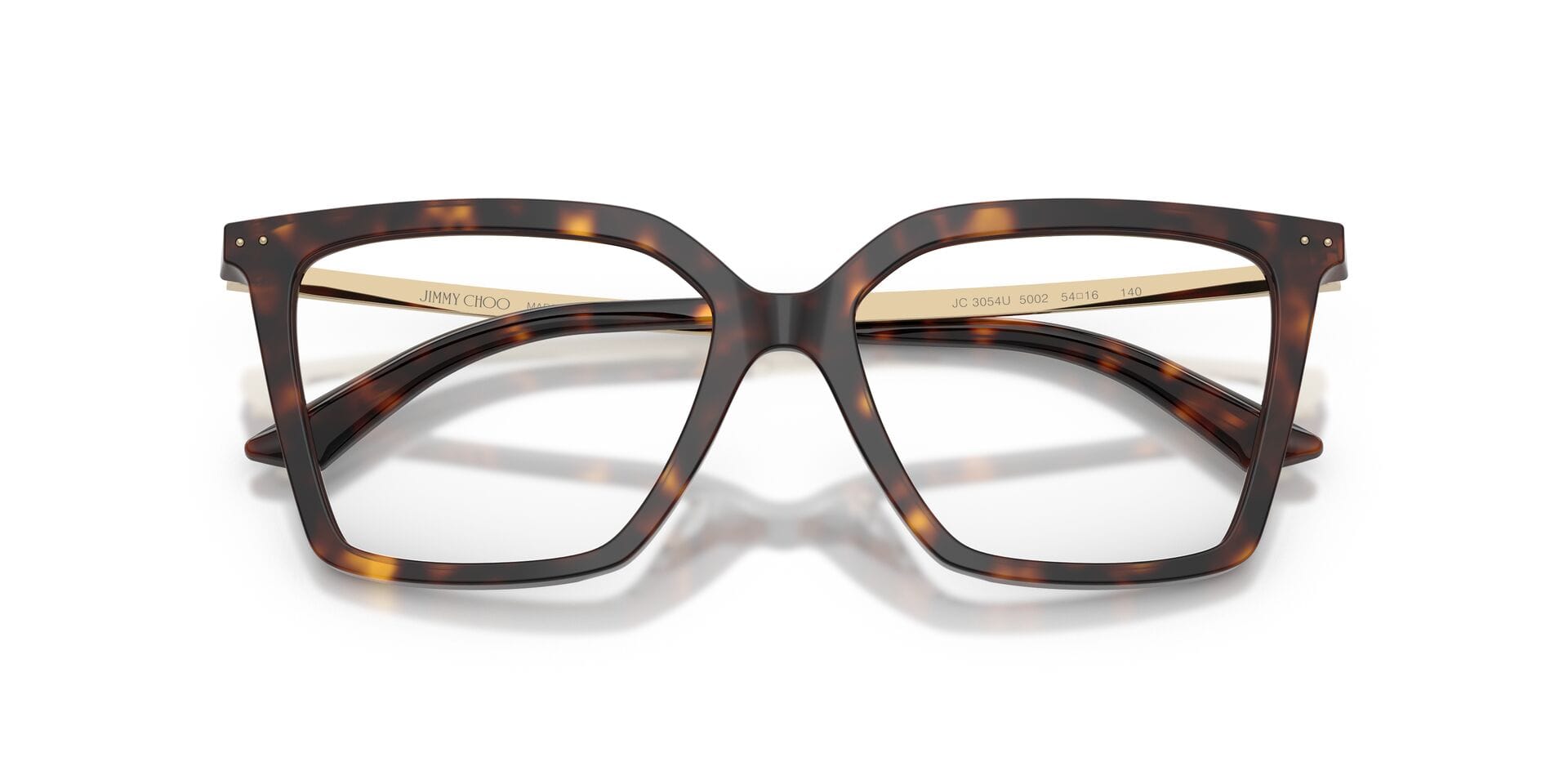 Jimmy Choo 0JC3054U Frame Havana Female Shell Metal Frame — Havana frame — view 7
