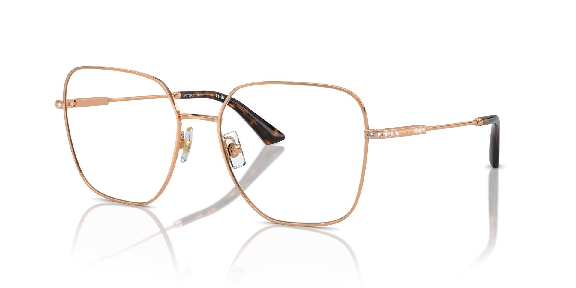Jimmy Choo 0JC2001B Frame Rose Gold Female - Frame — Rose Gold frame — view 1