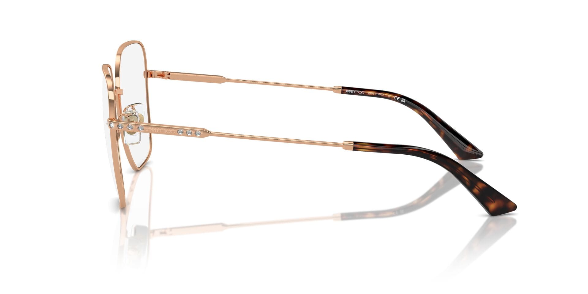 Jimmy Choo 0JC2001B Frame Rose Gold Female - Frame — Rose Gold frame — view 5