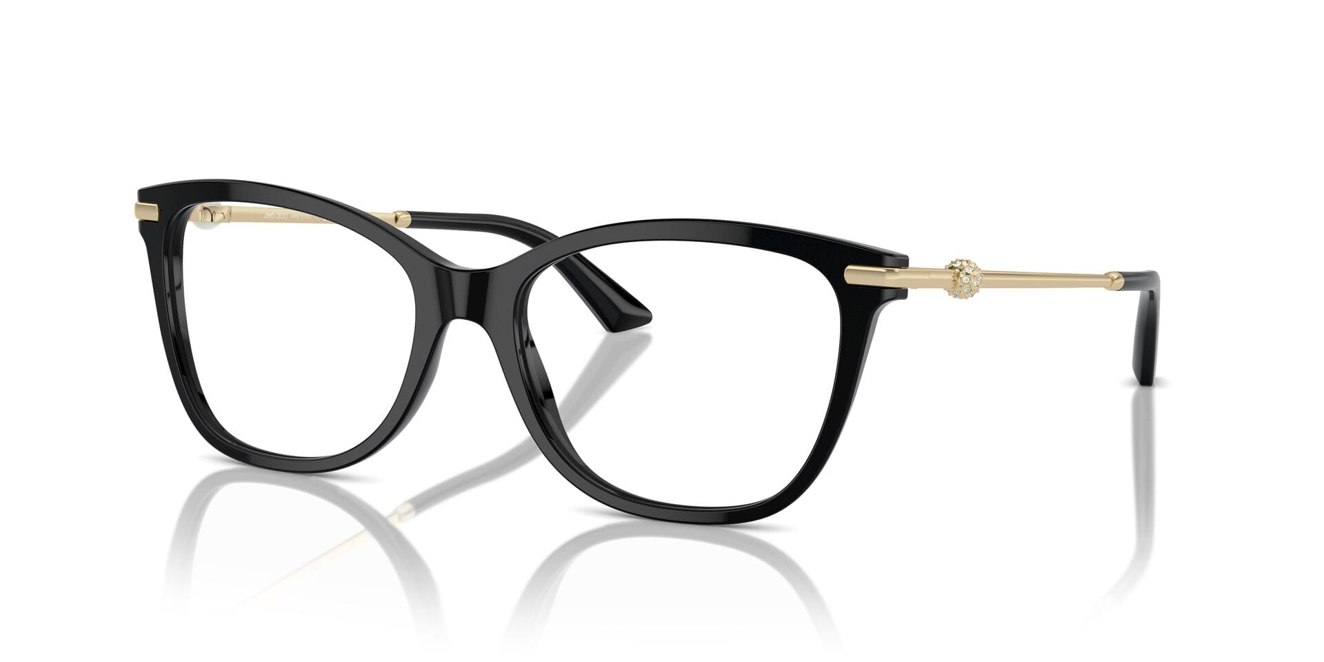 Jimmy Choo 0JC3007HB Frame Black Female Full Metal Frame — Black frame — view 1