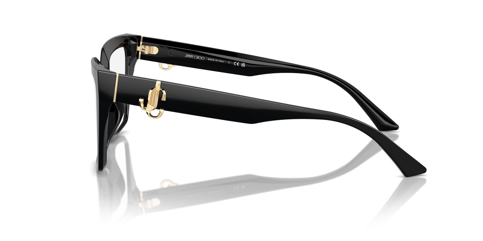 Jimmy Choo 0JC3017U Frame Black Female RimLess - Frame — Black frame — view 5