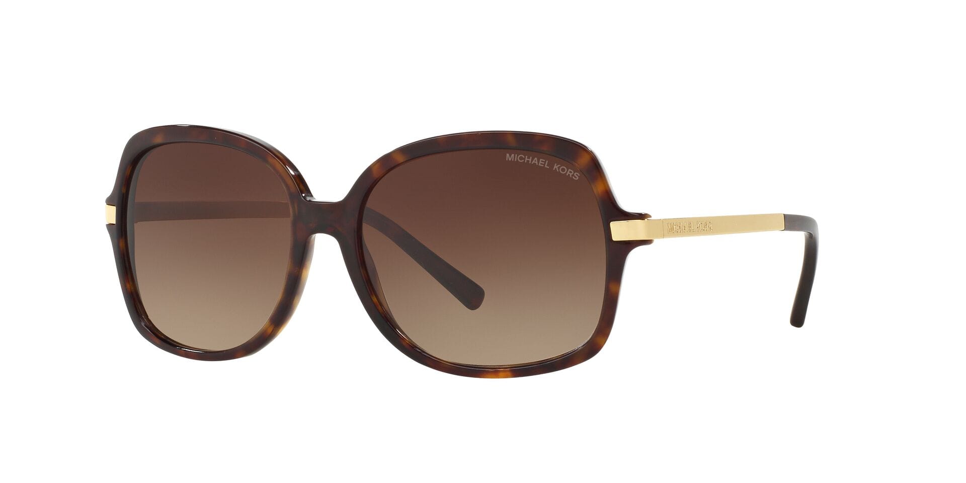 Michael Kors 0MK2024 Sunglass Havana Female Full Metal Sunglass — Havana frame — view 2