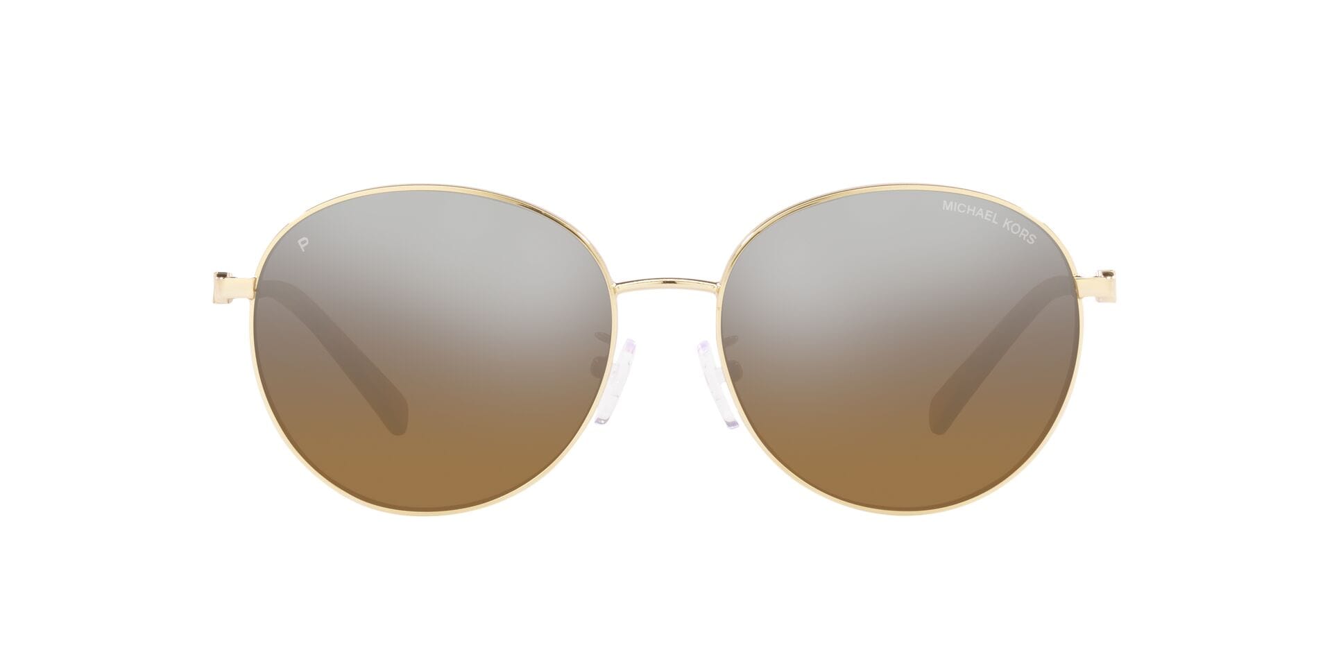 Michael Kors 0MK1119 Sunglass Gold Unisex Metal Metal Sunglass — Gold frame — view 5