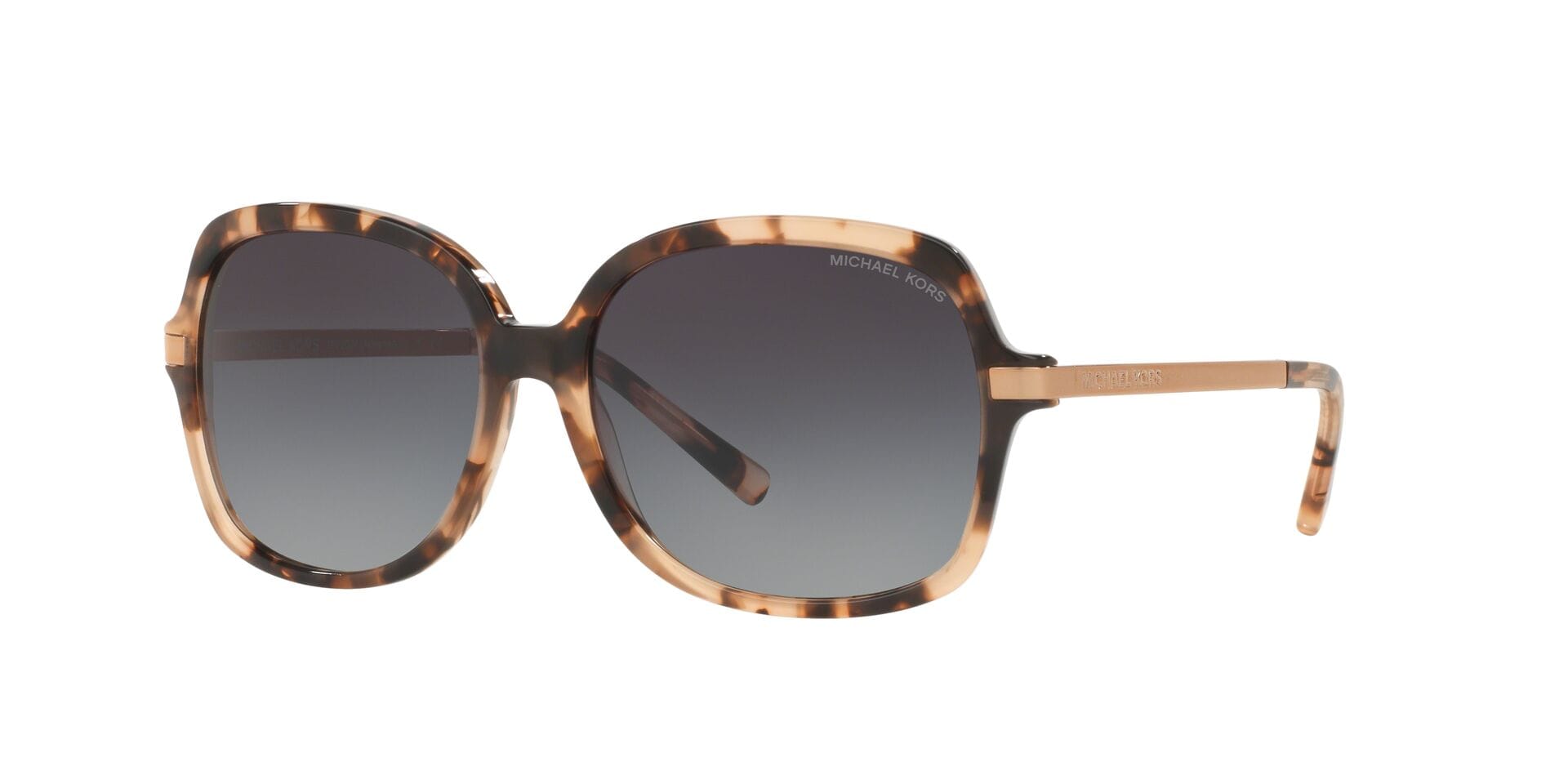 Michael Kors ADRIANNA II Sunglass Pink Female Full Metal Sunglass — Pink frame — view 1