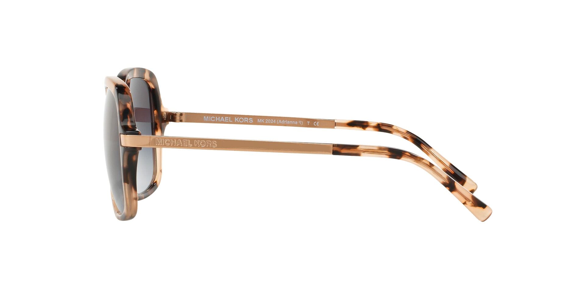 Michael Kors ADRIANNA II Sunglass Pink Female Full Metal Sunglass — Pink frame — view 9