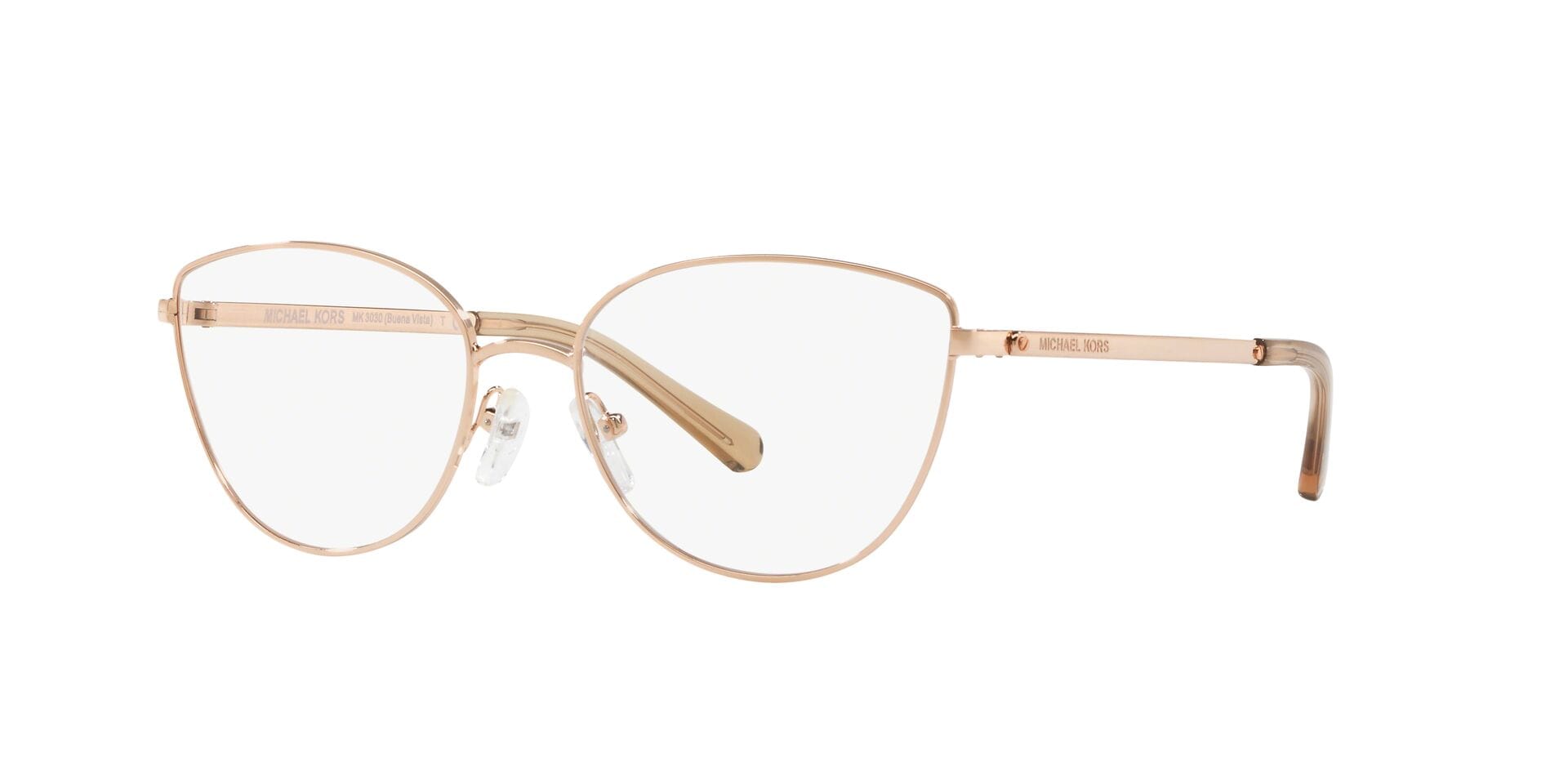Michael Kors 0MK3030 Frame Rose Gold Female Full Metal Frame — Rose Gold frame — view 2