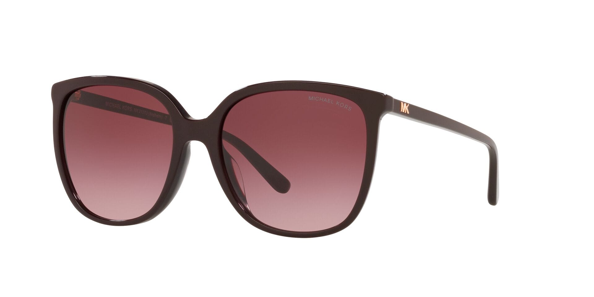 Michael Kors 0MK2137U Sunglass Purple Female Full Shell — Purple frame