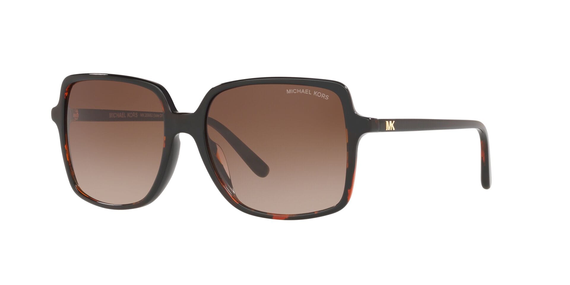 Michael Kors 0MK2098U Sunglass Havana Female Full Shell Sunglass — Havana frame — view 1