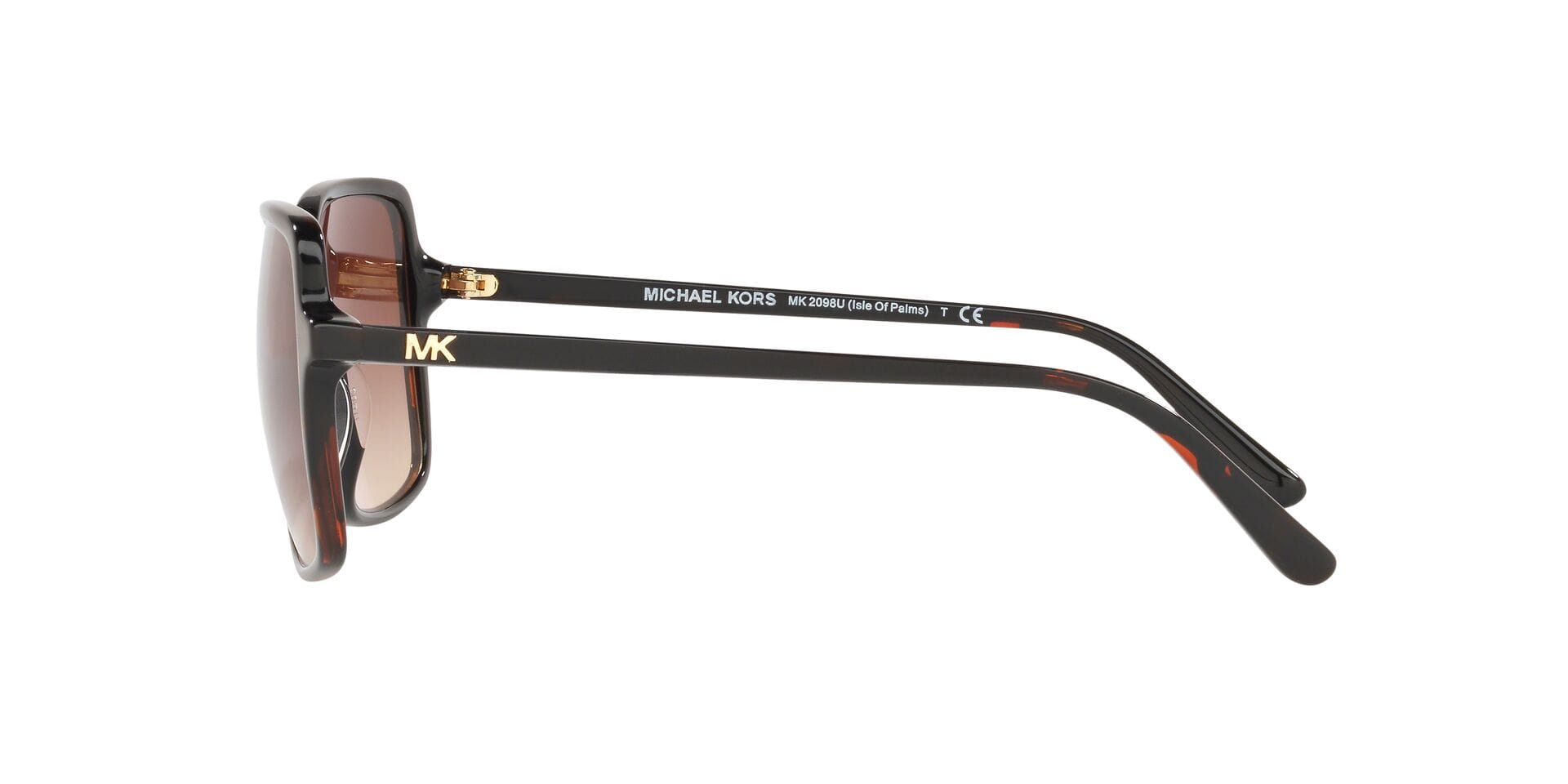 Michael Kors 0MK2098U Sunglass Havana Female Full Shell Sunglass — Havana frame — view 9