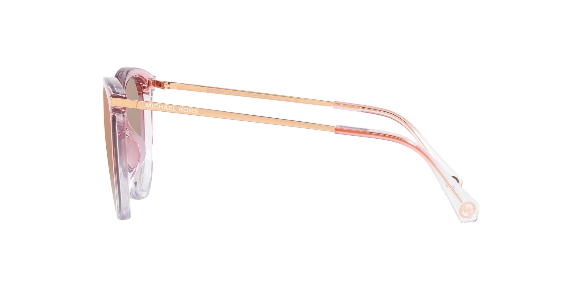 Michael Kors 0MK2184U Sunglass Pink Female Full Metal Sunglass — Pink frame — view 9