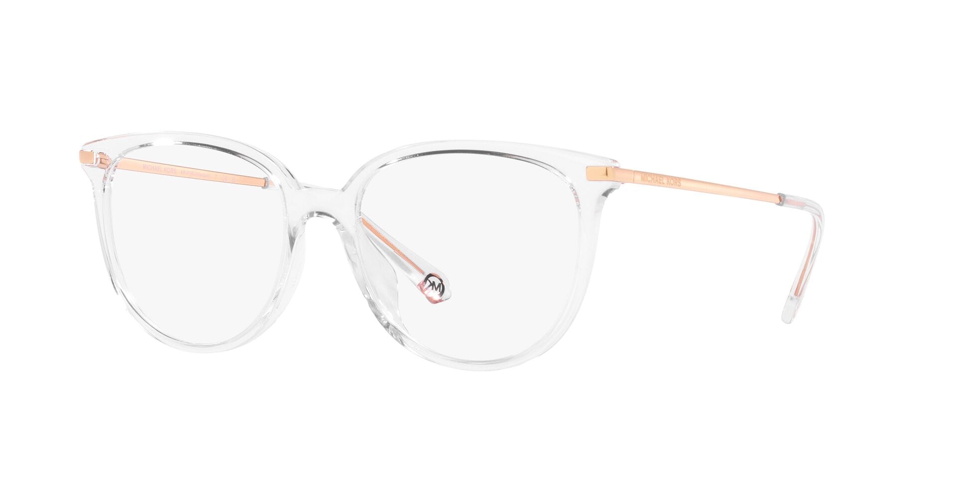 Michael Kors 0MK4106U Frame Transparent Female Full Metal Frame — Transparent frame — view 2