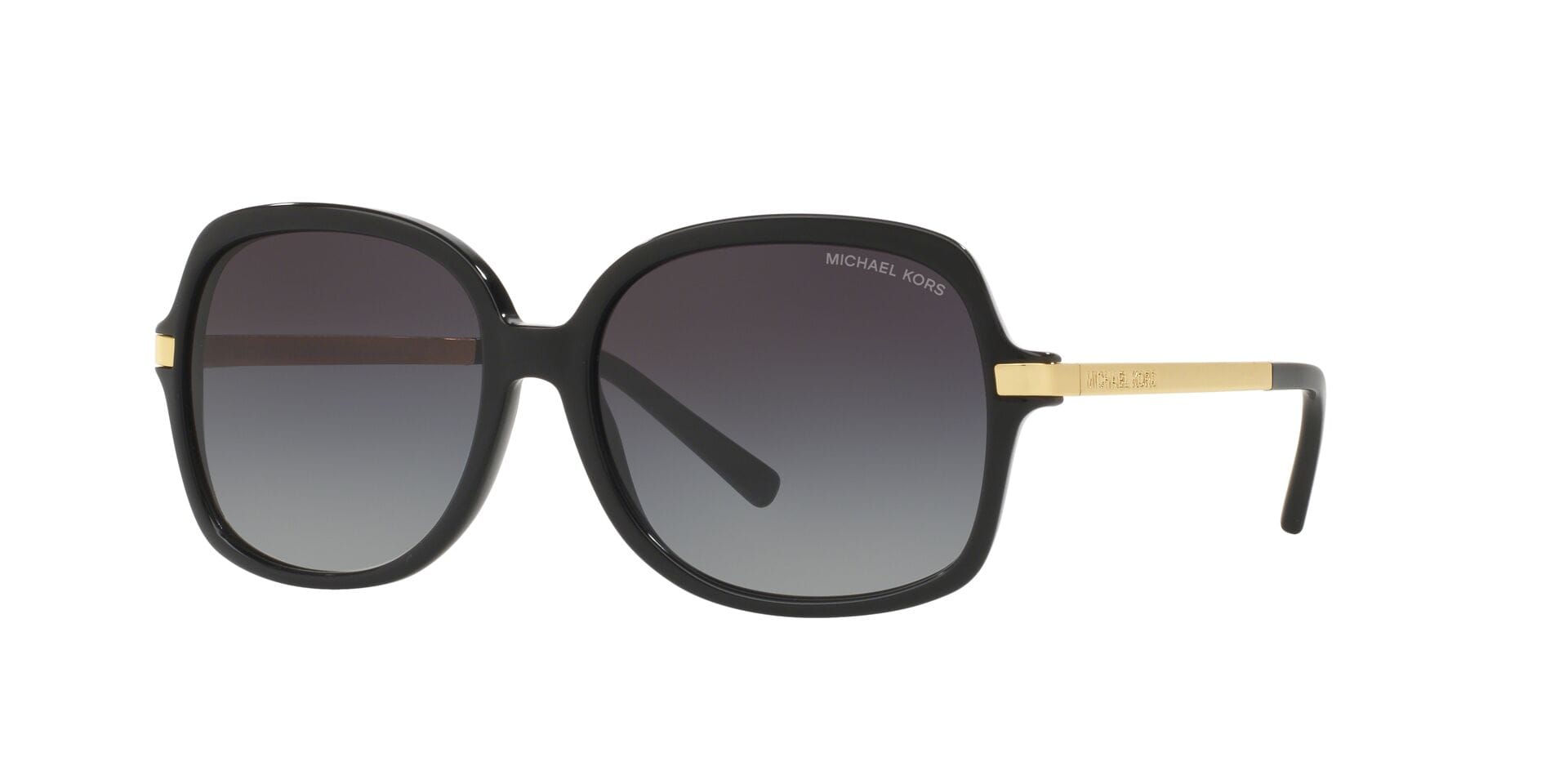 Michael Kors 0MK2024 Sunglass Black Female Full Metal Sunglass — Black frame — view 1
