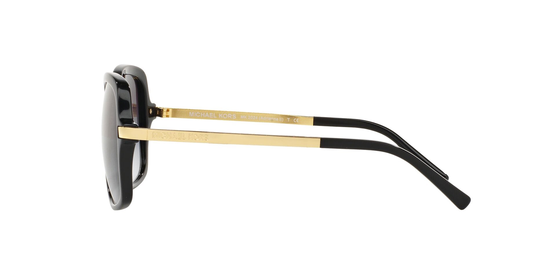 Michael Kors 0MK2024 Sunglass Black Female Full Metal Sunglass — Black frame — view 7