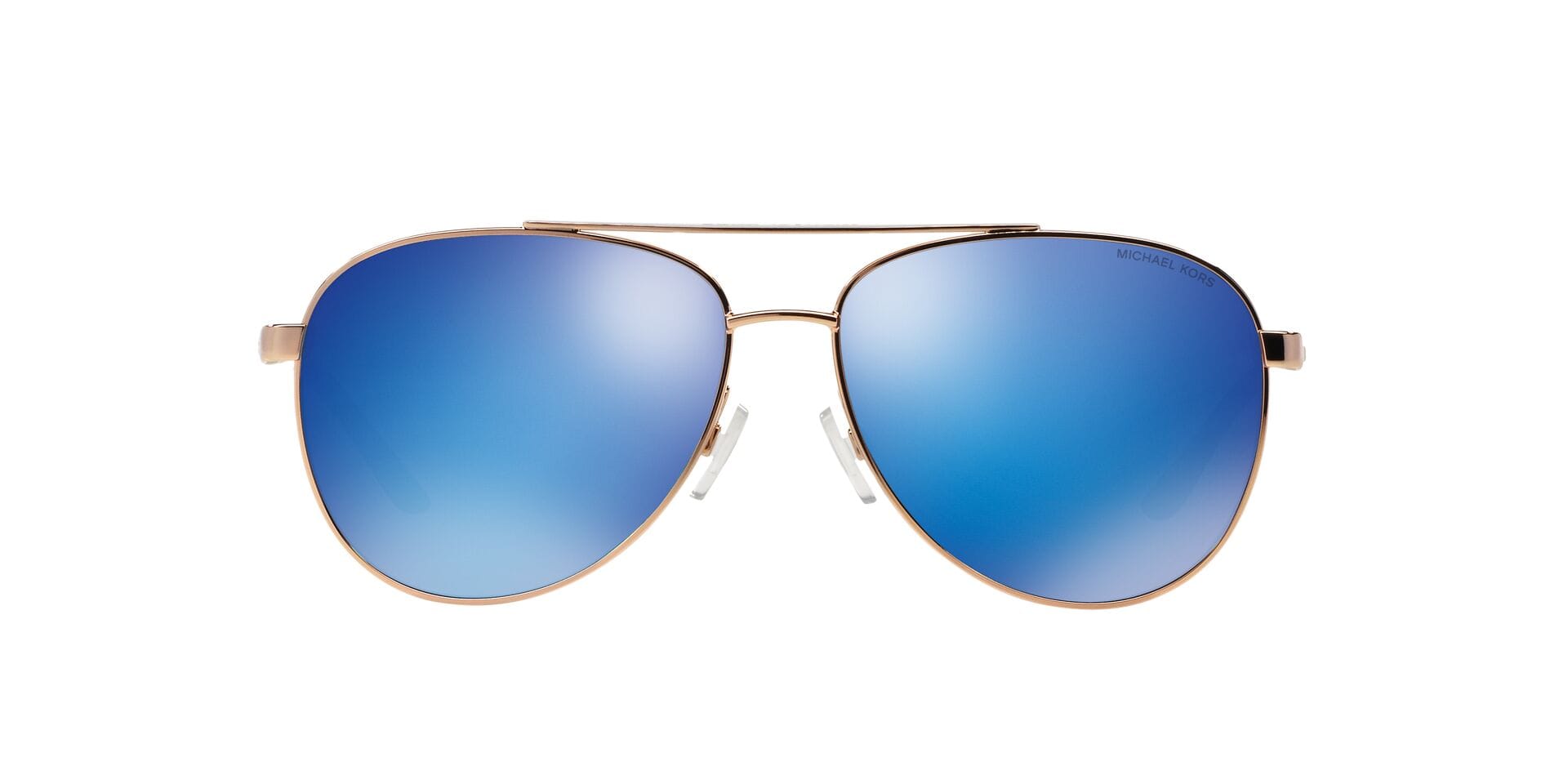 Michael Kors 0MK5007 Sunglass Rose Gold Female Full Shell Sunglass — Rose Gold frame — view 4