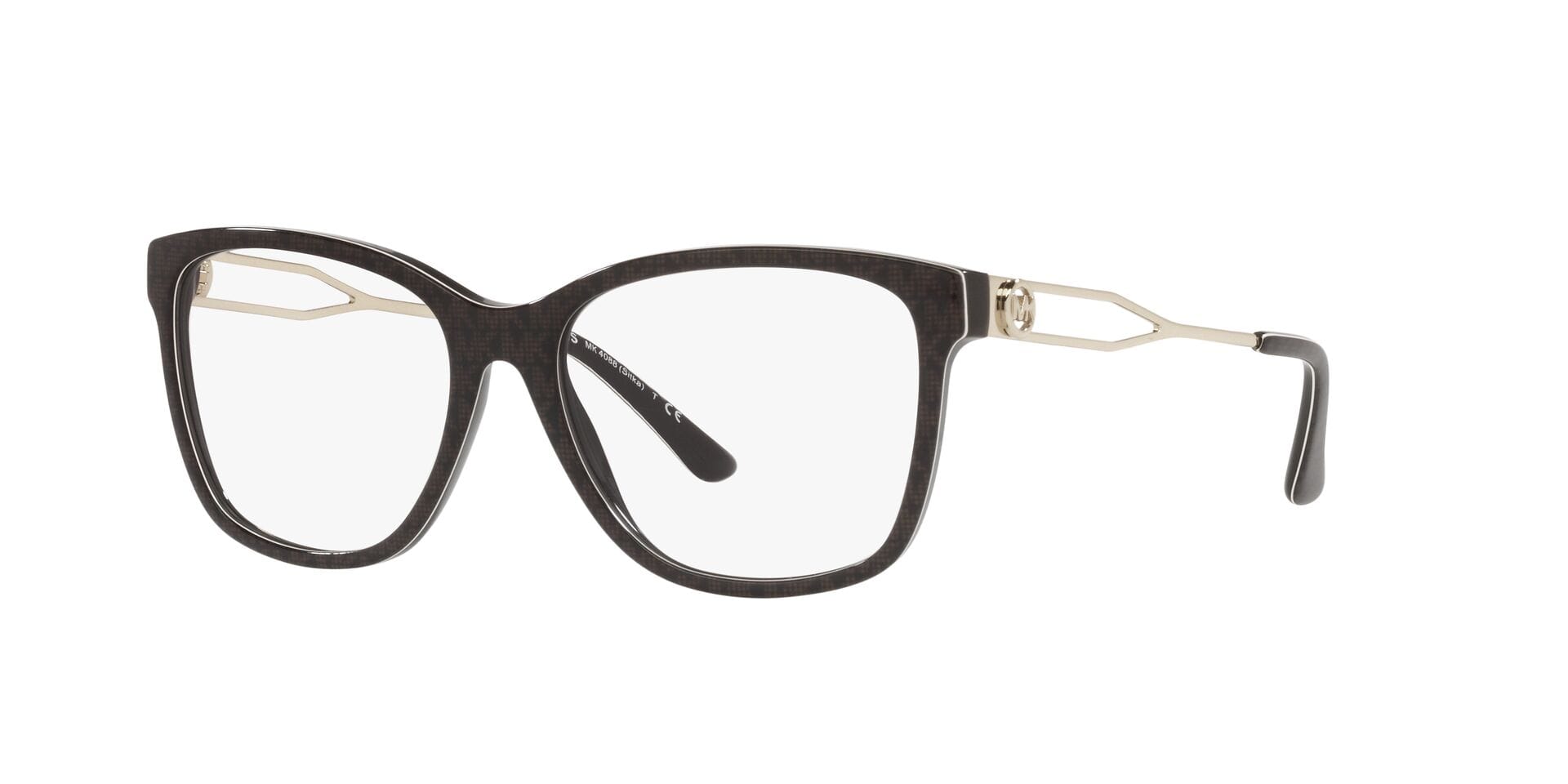 Michael Kors FR Michael Kors 0MK4088 Frame Brown Female Shell Metal Frame — Brown frame — view 1