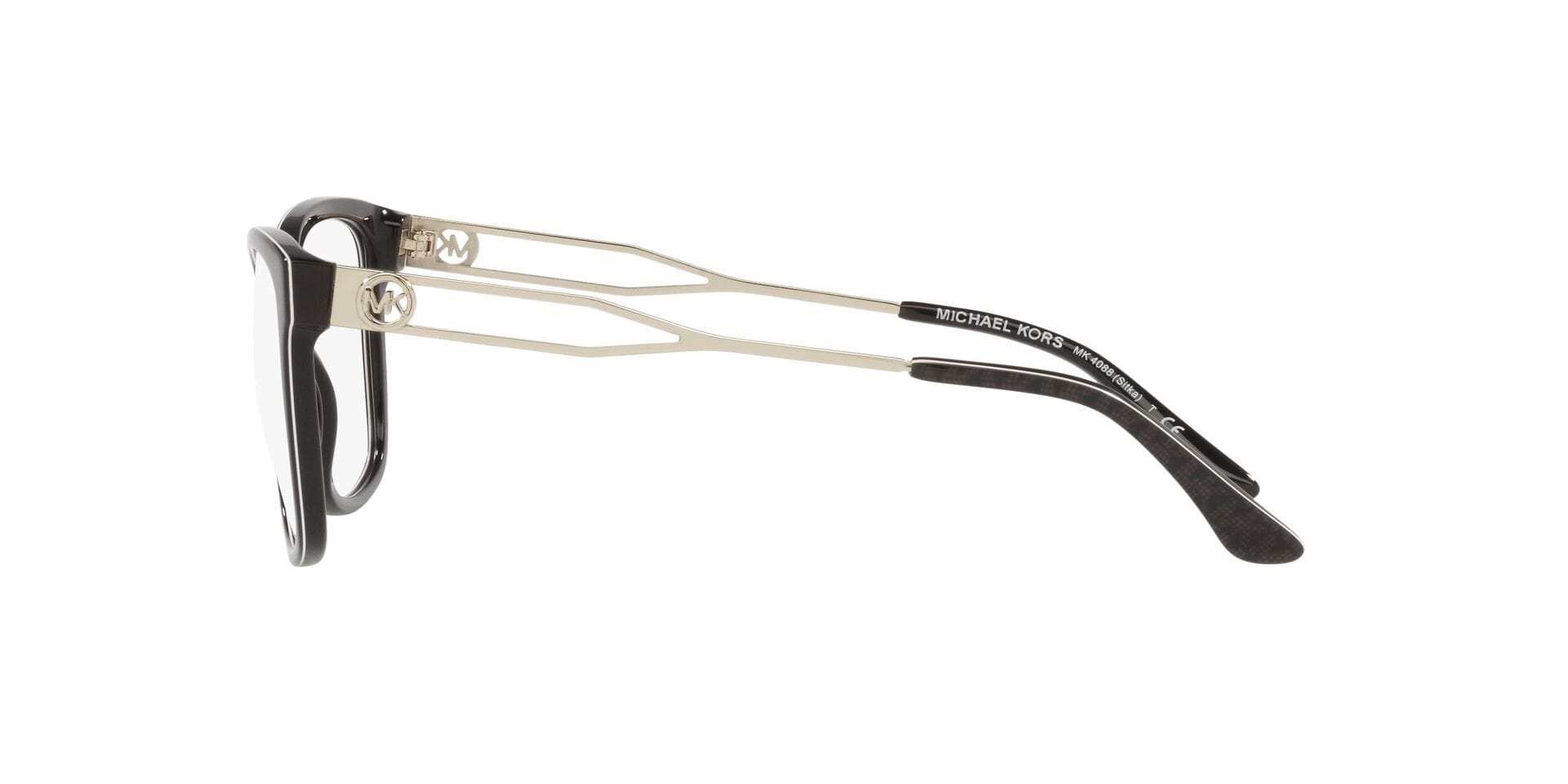 Michael Kors FR Michael Kors 0MK4088 Frame Brown Female Shell Metal Frame — Brown frame — view 9