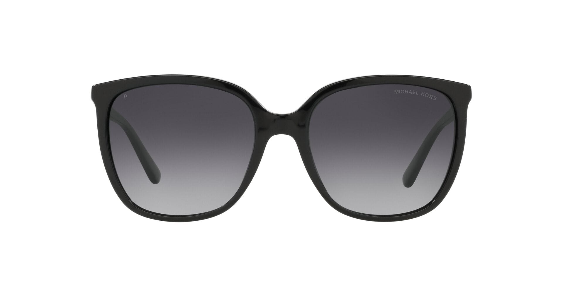 Michael Kors 0MK2137U Sunglass Black Female Full Shell Sunglass — Black frame — view 5