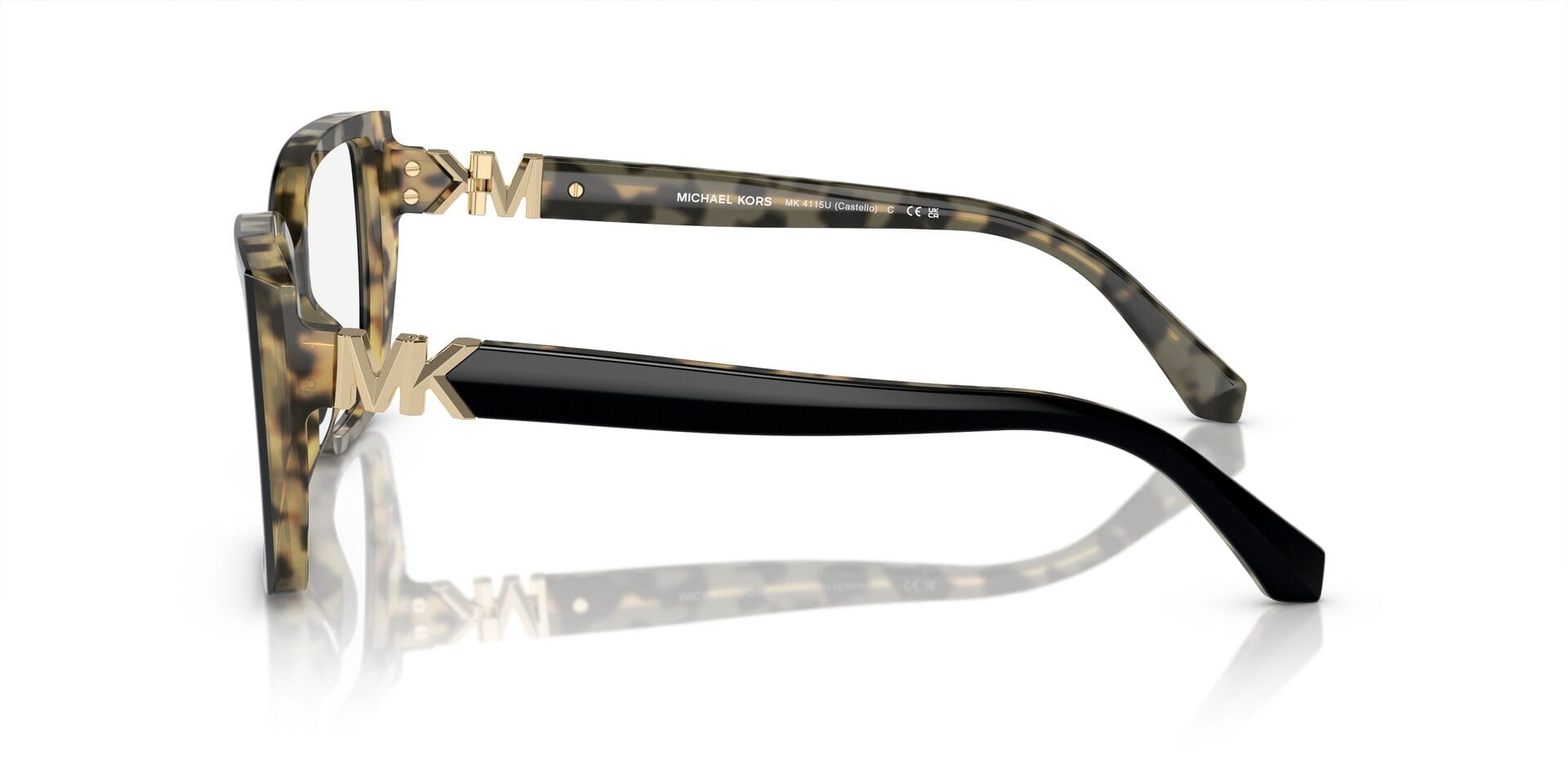 Michael Kors 0MK4115U Frame Black Female Full Shell Frame — Black frame — view 14