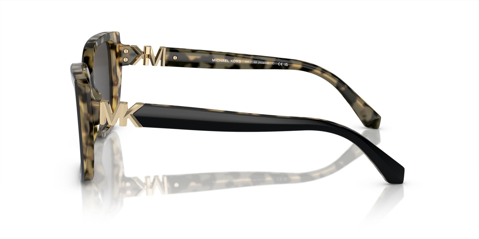 Michael Kors 0MK2199 Sunglass Black Female Full Shell Sunglass — Black frame — view 11