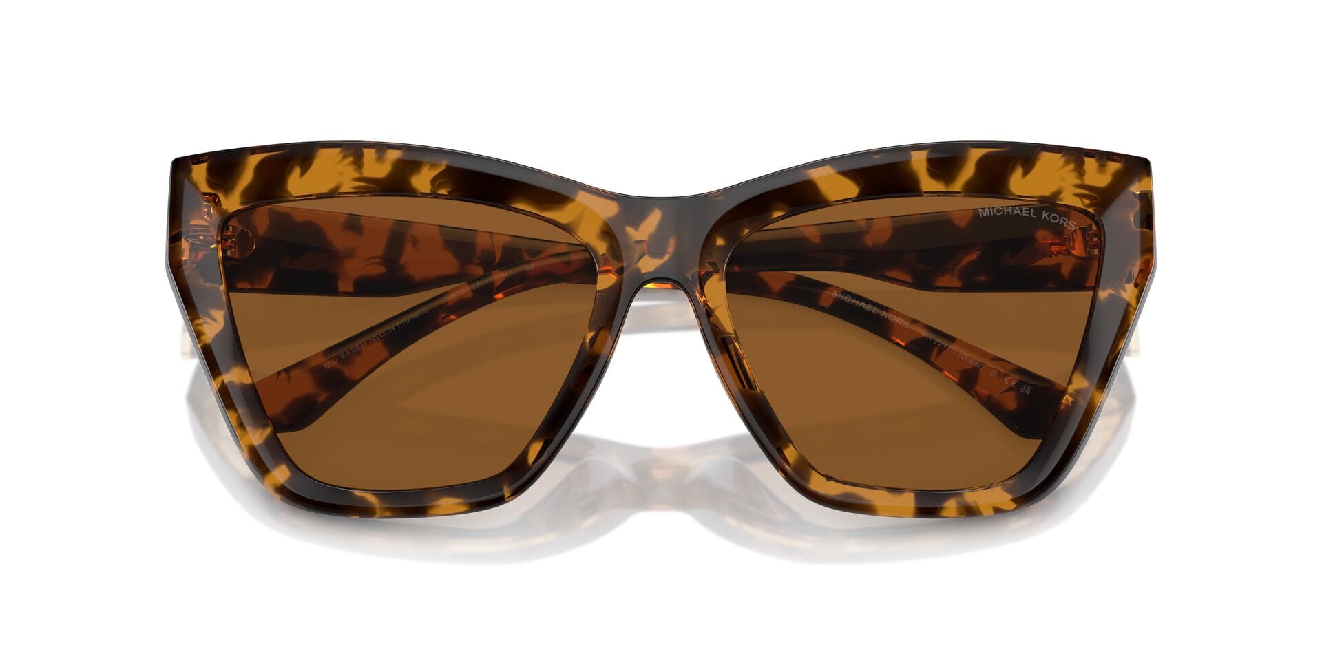 Michael Kors 0MK2211U Sunglass Havana Female Full Shell Sunglass — Havana frame — view 15