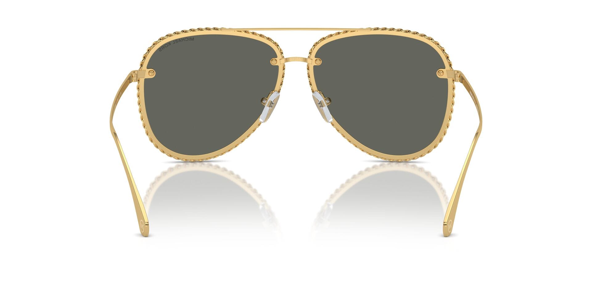 Michael Kors 0MK1147 Sunglass Gold Female Metal Metal Sunglass — view 2
