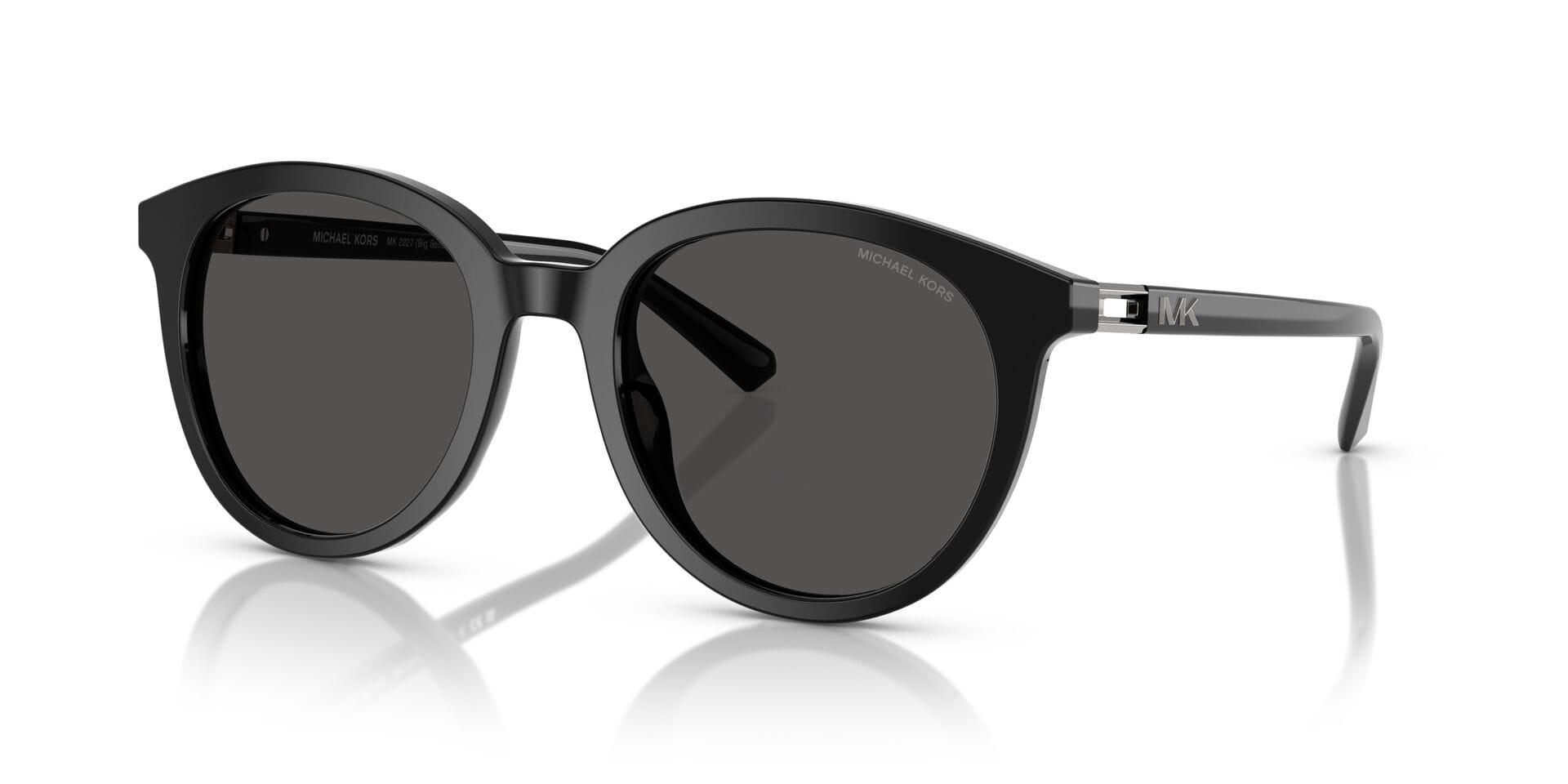 Michael Kors 0MK2227 Sunglass Black Male Full Shell Sunglass — Black frame — view 2