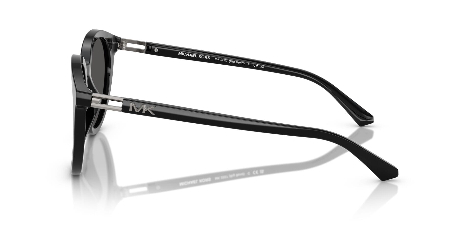 Michael Kors 0MK2227 Sunglass Black Male Full Shell Sunglass — Black frame — view 9