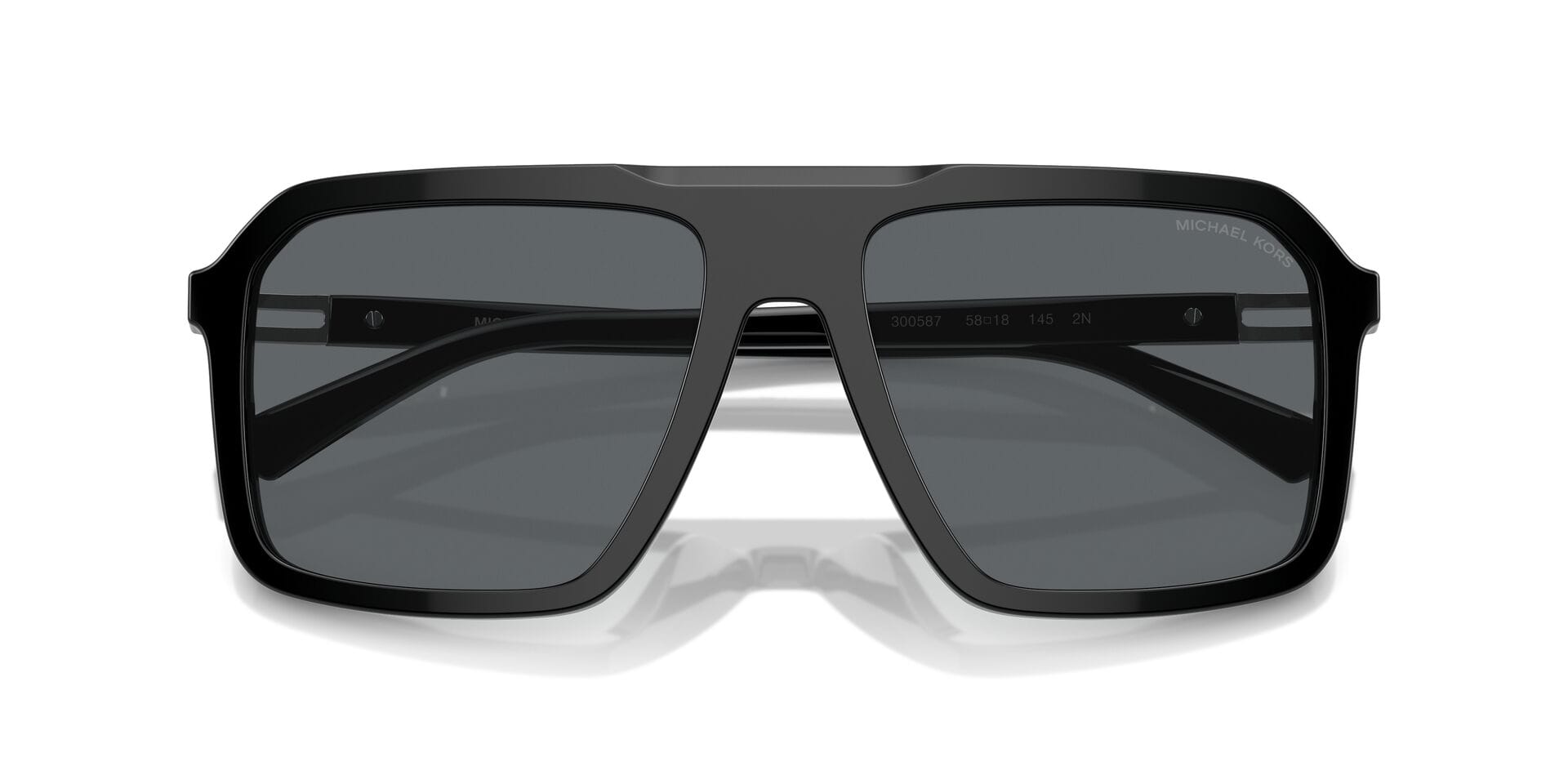 Michael Kors 0MK2218U Sunglass Black Male Full Shell Sunglass — Black frame — view 19